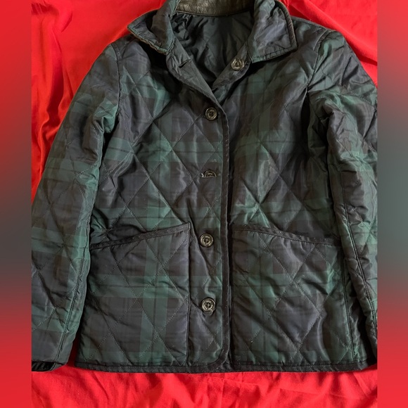 Polo Ralph Lauren Other - Polo by Ralph Lauren Reversible Navy and Green Quilted Puffer Jacket
